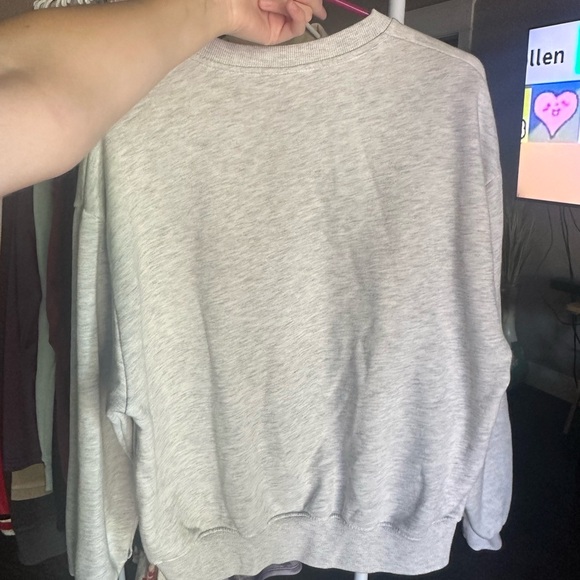 White Crewneck Pull&Bear - Picture 3 of 4